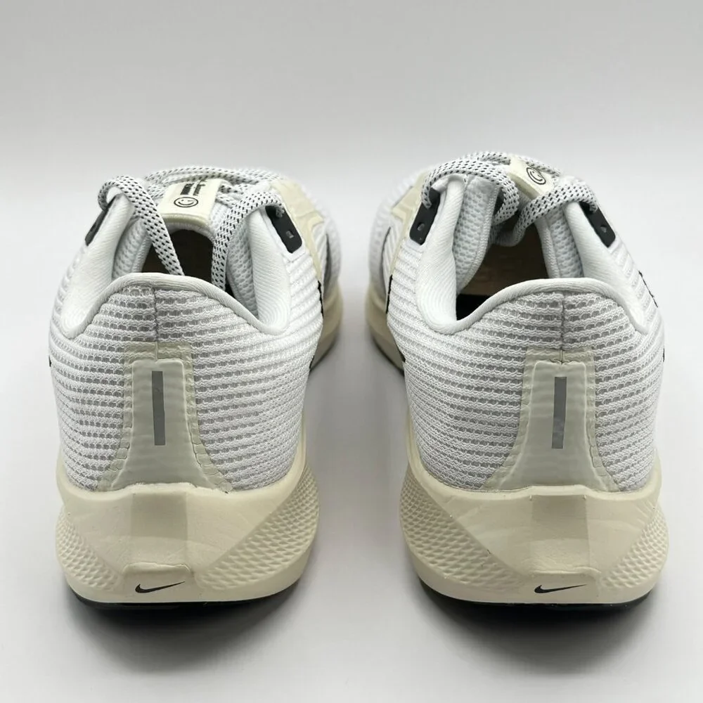 Women's Nike Air Zoom Pegasus 40 White Coconut Milk Sail Black Running Size 11 - Picture 5 of 12